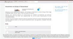 Desktop Screenshot of 36aerzte.com